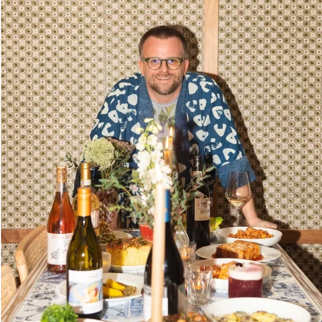 Andrew at a launch event